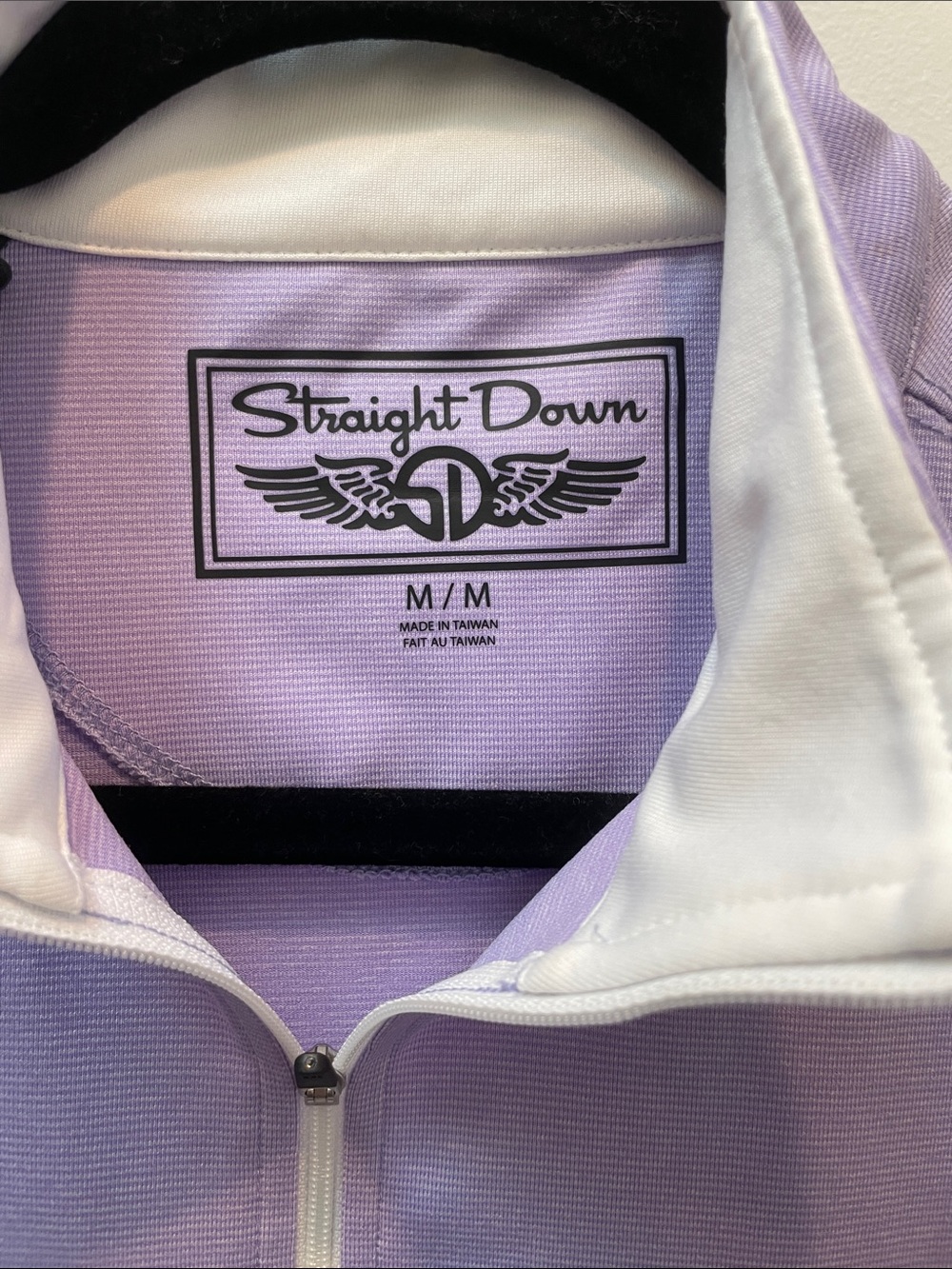 Straight Down Golf Mulhearn Quarterzip Men’s Medium NWT - Picture 2 of 8
